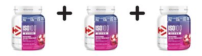3 x Dymatize ISO 100 Clear (512g) Wild Berry Lollipop