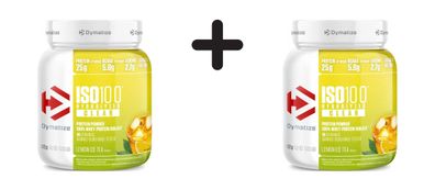 2 x Dymatize ISO 100 Clear (512g) Lemon Ice Tea