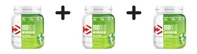 3 x Dymatize ISO 100 Clear (512g) Green Apple