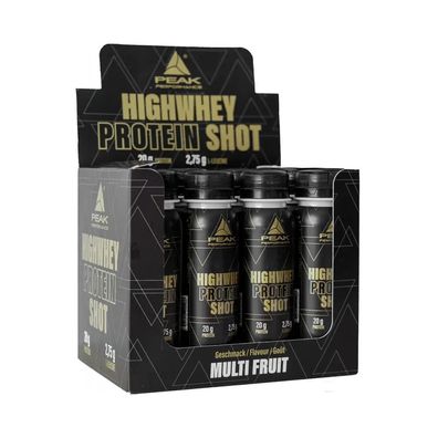 Peak HighWhey Protein Shot (12x100ml) Multi Fruit