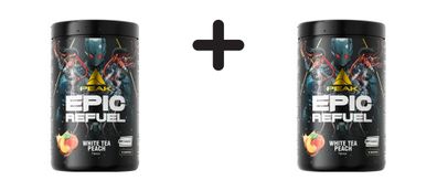 2 x Peak Epic Refuel (1125g) White Tea Peach