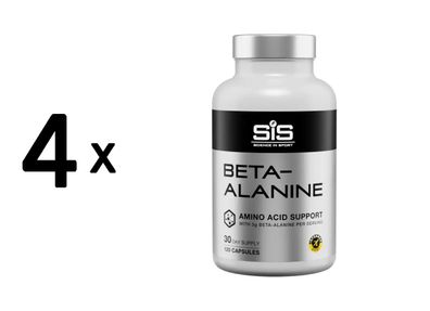 4 x SIS Beta-Alanine (120 Caps)