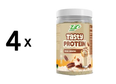4 x Zec+ Tasty Protein (450g) Pecan Caramel