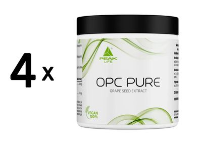 4 x Peak OPC Pure (120 Caps)