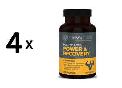4 x Sunwarrior Active Power and Recovery (120 vCaps)