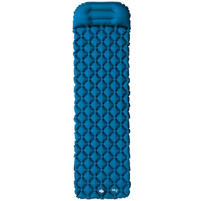 NILS CAMP Aufblasbare Isomatte 190 × 58 × 5 cm Campingmatte mit Kissen