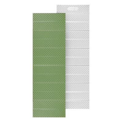 NILS CAMP Faltmatte 195 × 60 cm Camping Isomatte mit Aluminiumbeschichtung