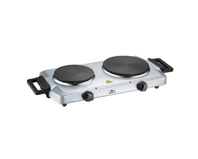 Lentz Doppelkochplatte Doppelkochfeld Kochplatte Doppel 1500 Watt + 1000 Watt