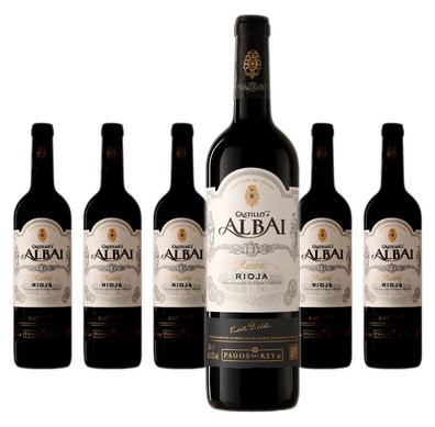 6 x Castillo de Albai Reserva – 2018