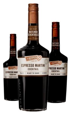 3 x De Kuyper Espresso Martini Cocktail