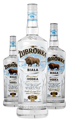 3 x Zubrowka Biala