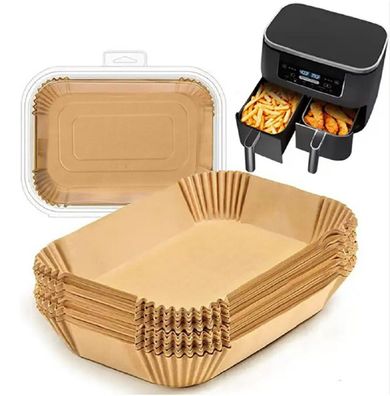 Antihaft-Backpapier für Airfryer – 50 Stück - Größe: Ø20x4,5cm