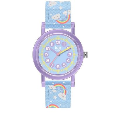 Uhr - ICE learning - Light blue rainbow
