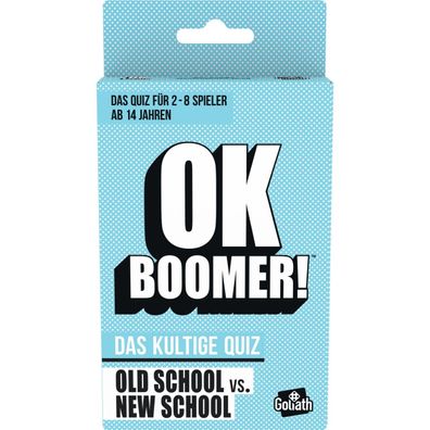 OK Boomer Quizspiel Generationen Duell Kartenspiel für Familien und Freunde