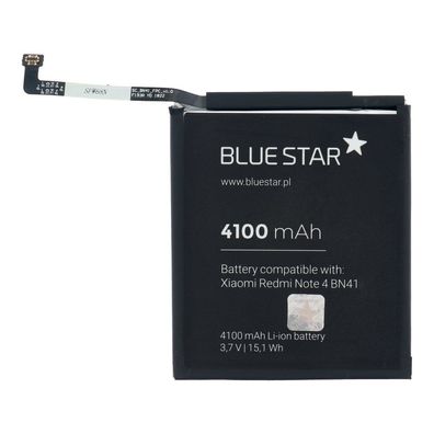 Bluestar Akku Ersatz kompatibel mit Xiaomi Redmi Note 4 4100mAh Li-lon Austausch