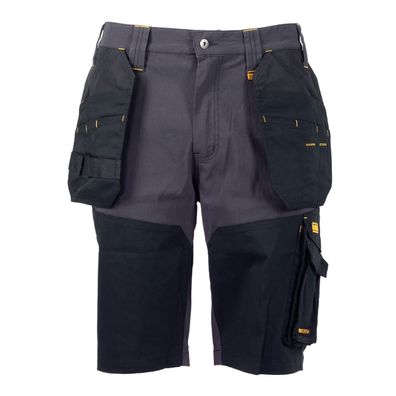DEWALT Hamden Shorts Grau Schwarz Größe 36 mit Holstertaschen