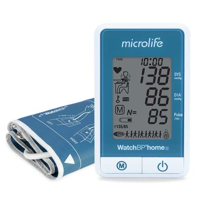 Microlife WatchBP Home S Blutdruckmessgerät mit AFIB-Technologie