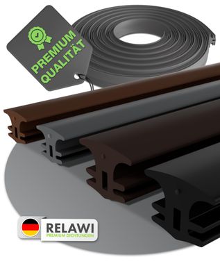 RELAWI Terrassenfugenband TPE schwarz 5-7mm Breite 100m