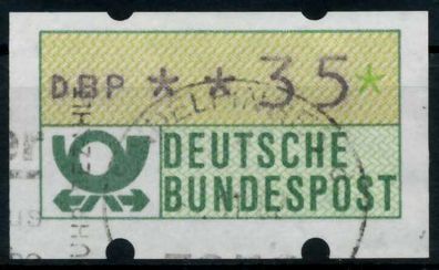 BRD ATM 1981 Nr 1-1-035 gestempelt X96E056