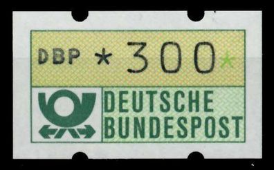 BRD ATM 1981 Nr 1-1-300 postfrisch S038EAE