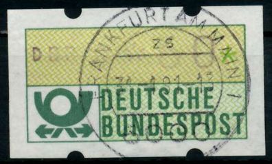 BRD ATM 1981 Nr 1-1-060 gestempelt X96E076