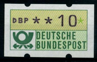 BRD ATM 1981 Nr 1-1-010 postfrisch S0375B2