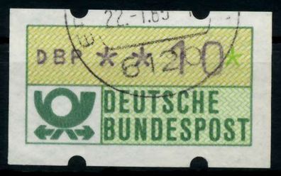BRD ATM 1981 Nr 1-1-010 gestempelt X9703B2
