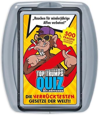 TOP TRUMPS Quiz - Die verrücktesten Gesetze der Welt