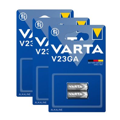 3x Varta V23GA 4223 12V Batterie Knopfzelle MN21 L1028 LRV08 2er Blister