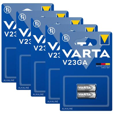 5x Varta V23GA 4223 12V Batterie Knopfzelle MN21 L1028 LRV08 2er Blister