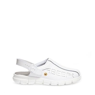 Abeba Berufsschuhe Dynamic Clog (Mit Aufdruck) – Glattleder, OB, Esd, Src