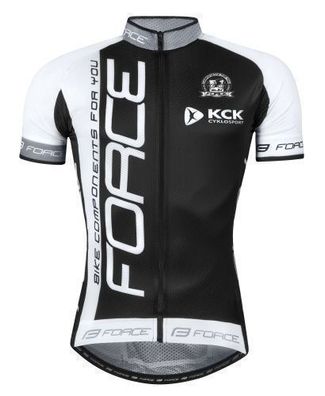 Jersey FORCE TEAM18 grau-schwarze Kurzjacke %%% *