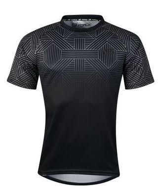Trikot jersey FORCE CITY grauschwarz %%% *