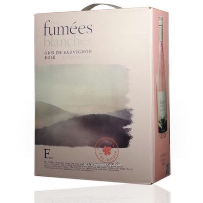 Francois Lurton S.A. BIB(3L) ROSÉ 'Les Fumées Blanches'Gris de Sauvignon Vin de