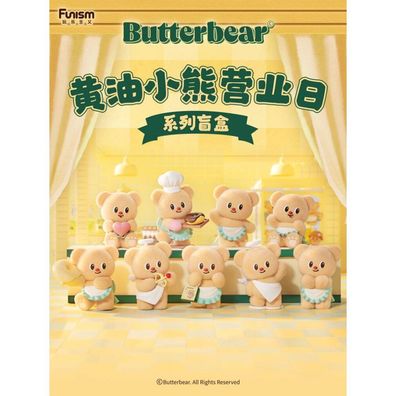 Butterbear Operating Day Series Minifiguren 10 cm Display (8)