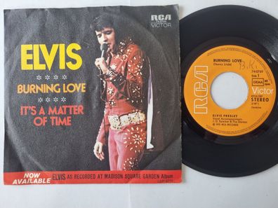 Elvis Presley - Burning Love 7'' Vinyl Germany