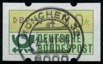 BRD ATM 1981 Nr 1-1-050R zentrisch gestempelt X9707DA