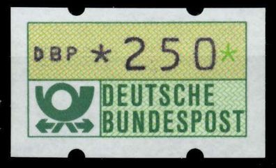 BRD ATM 1981 Nr 1-1-250 postfrisch X6C9D3E