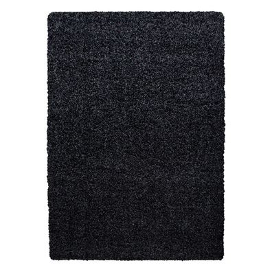 Hochflor Teppich LIFE Anthrazit