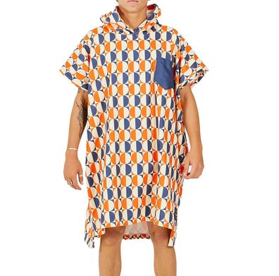 AFTER Poncho Vertigo sun orange