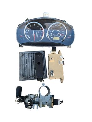 Mazda 2 1,4 59 KW Motorsteuergerät Set 4S6112A650NB