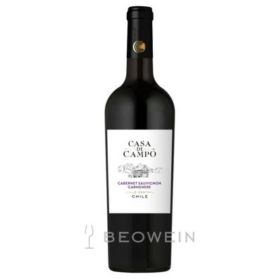 Casa de Campo Cabernet Sauvignon Carmenere 0,75 l - Rotwein trocken, Chile
