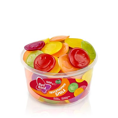 Red Band Fruchtgummi Smile 1,2kg (100 Stück)