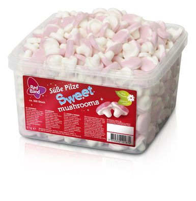 Red Band Süße Pilze 875g (ca. 350 Stück)