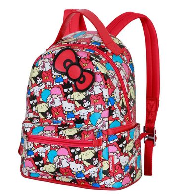 Hello Kitty Friends Kinder Rucksack Mehrfarbig Small Backpack Schule Freizeit