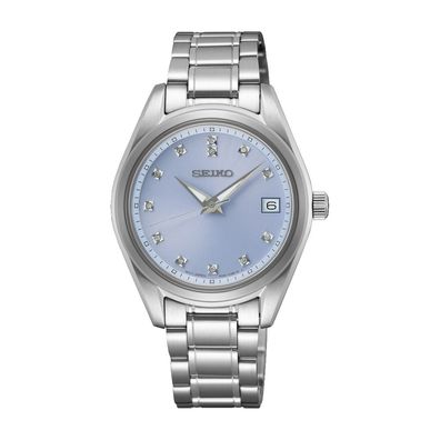 Seiko - SUR581P1 - Klassische Quarzuhr mit 3 Zeigern und Datum
