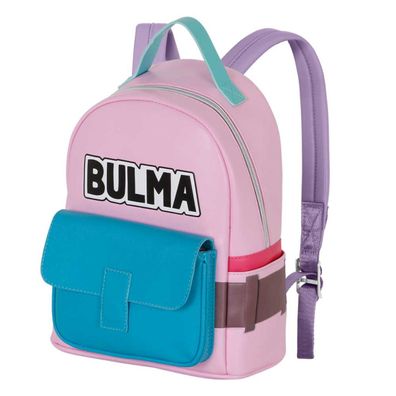 Dragon Ball Bulma Rucksack Tasche Backpack mit Innenfach und Seitentaschen