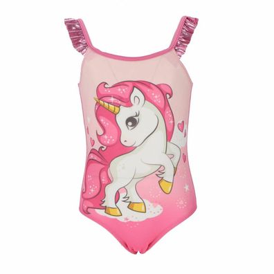 Unicorn Badeanzug für Mädchen Schwimmkleidung Strandoutfit für einen