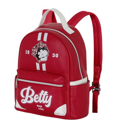 Betty Boop Varsity Rucksack Burgunderrot Heady Backpack Schule Freizeit Alltag