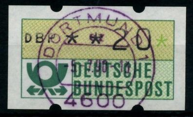 BRD ATM 1981 Nr 1-1-020 gestempelt X756C56
